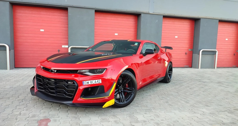 Chevrolet Camaro cena 325000 przebieg: 80000, rok produkcji 2018 z Wrocław małe 232